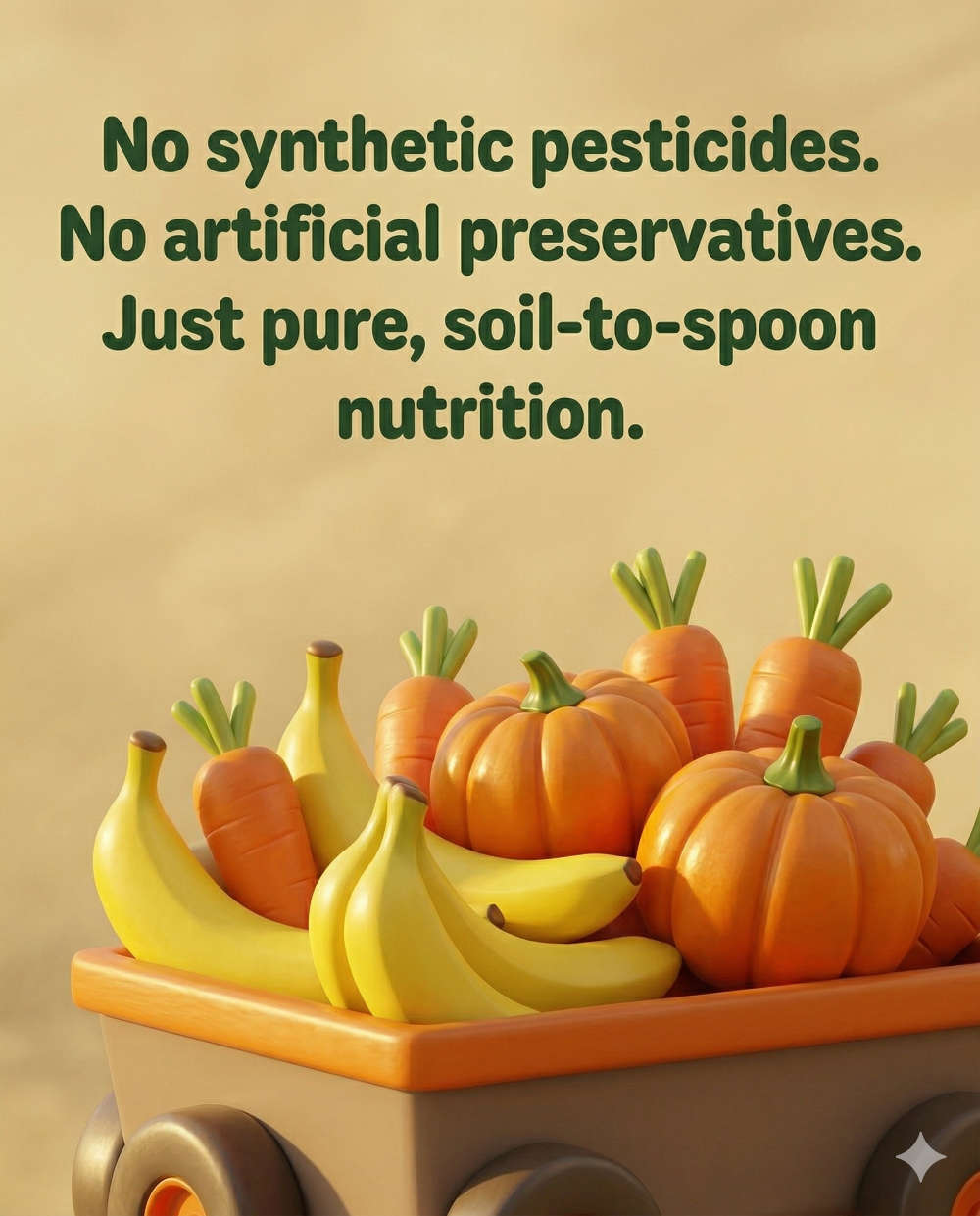 Baby food organic Instagram Carousel